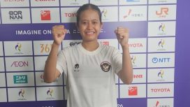 Tiket ke partai puncak diraih setelah melewati laga semifinal dramatis. (dok. NOC Indonesia)