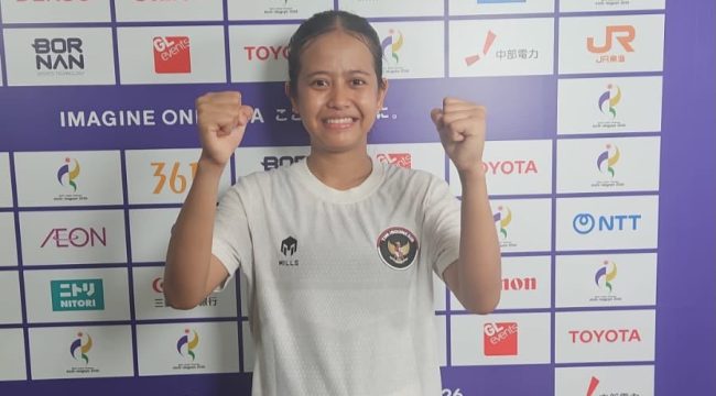 Tiket ke partai puncak diraih setelah melewati laga semifinal dramatis. (dok. NOC Indonesia)